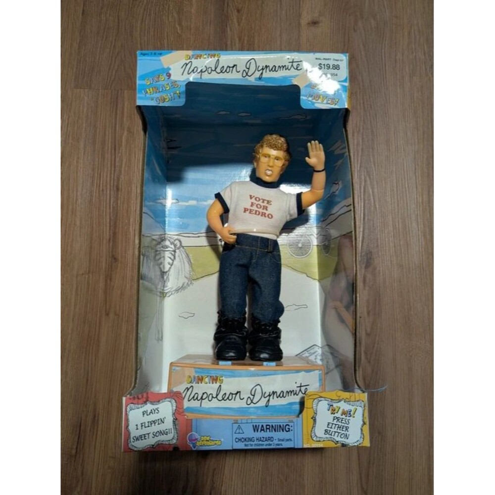New Talking and Dancing Napoleon Dynamite figure